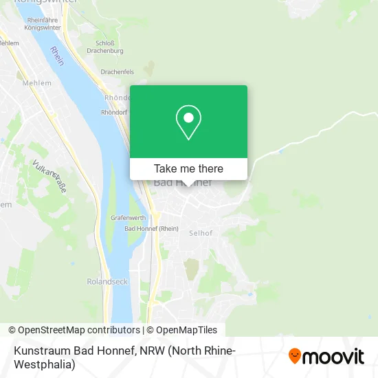 Карта Kunstraum Bad Honnef