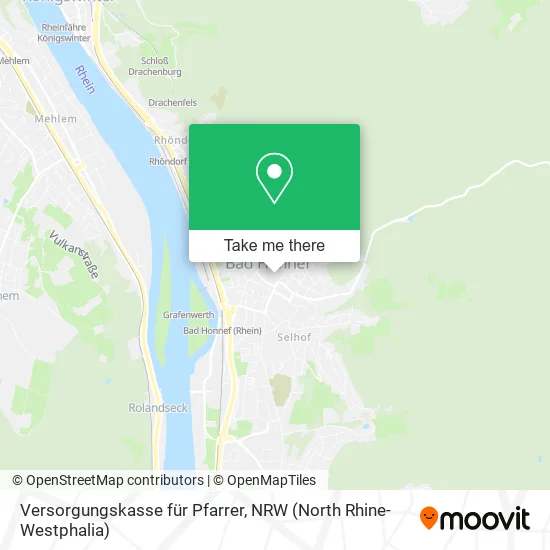 Карта Versorgungskasse für Pfarrer