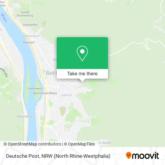 Карта Deutsche Post