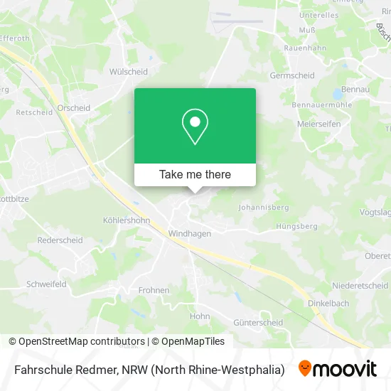 Карта Fahrschule Redmer