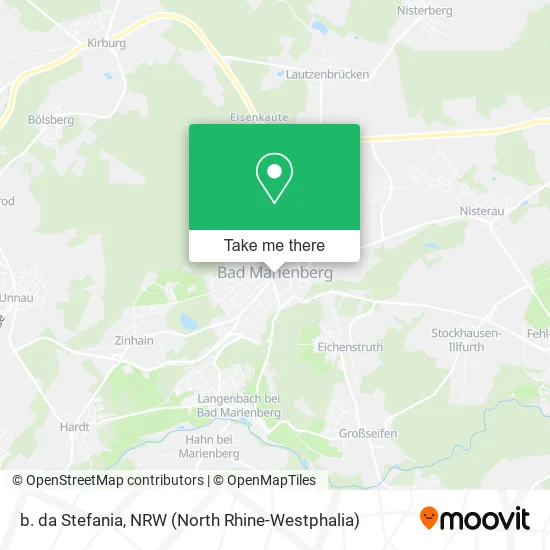 Карта b. da Stefania