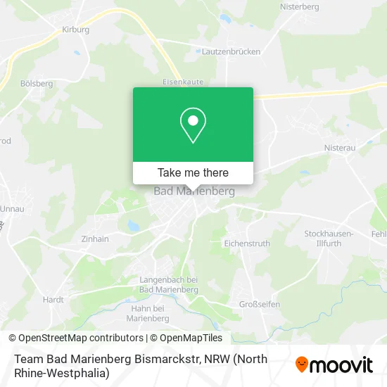 Карта Team Bad Marienberg Bismarckstr