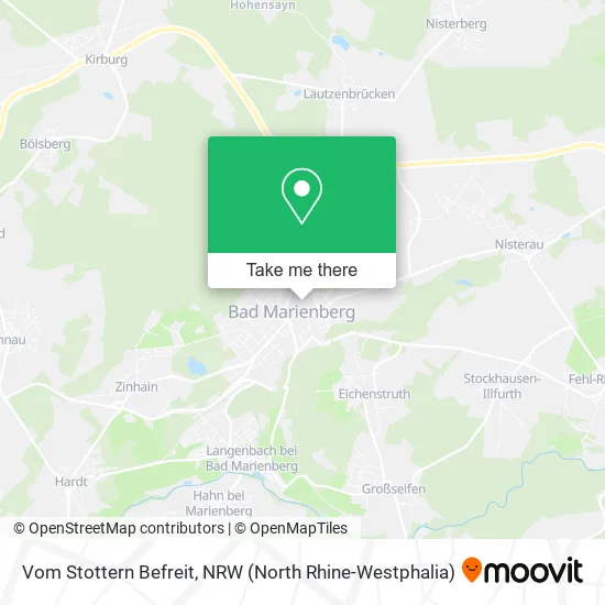 Карта Vom Stottern Befreit