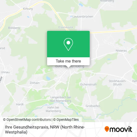 Карта Ihre Gesundheitspraxis