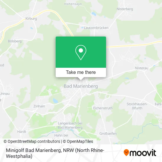Карта Minigolf Bad Marienberg