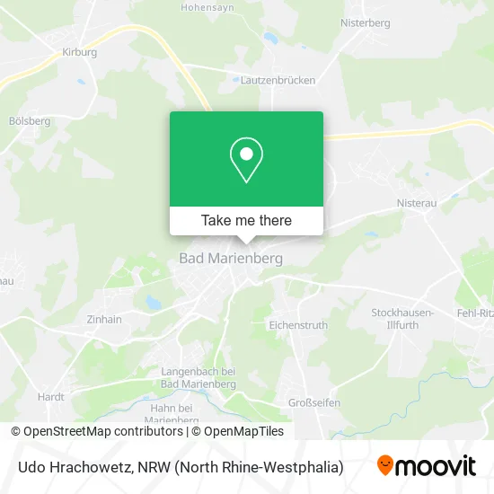 Карта Udo Hrachowetz