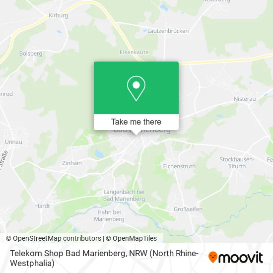 Карта Telekom Shop Bad Marienberg