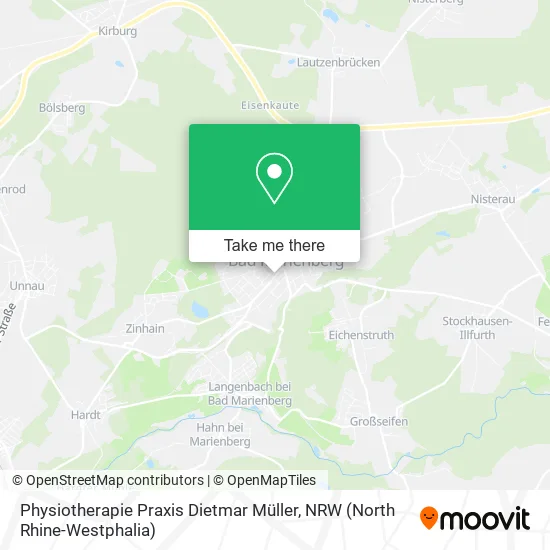 Карта Physiotherapie Praxis Dietmar Müller