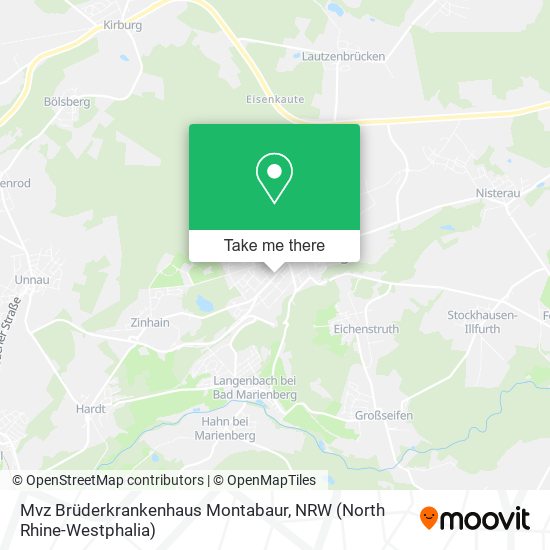 Mvz Brüderkrankenhaus Montabaur map