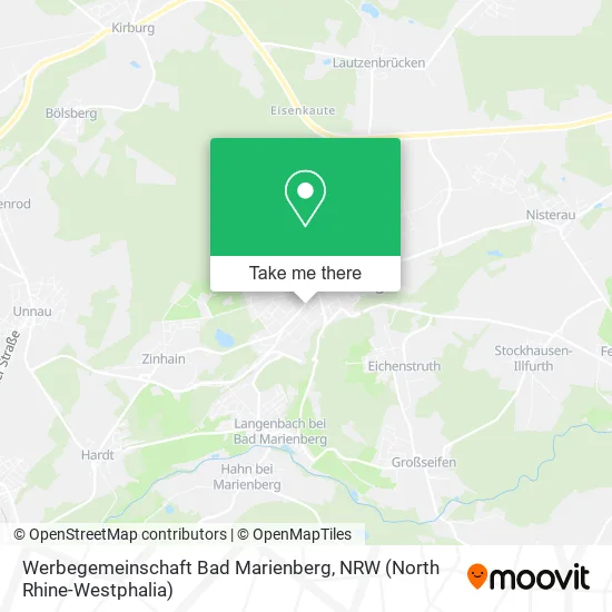 Werbegemeinschaft Bad Marienberg map