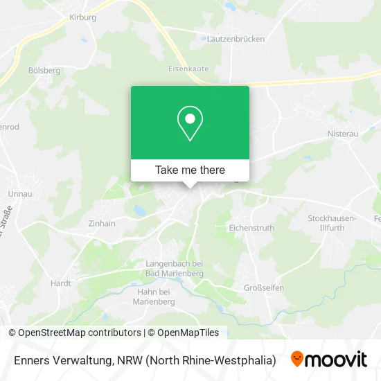 Карта Enners Verwaltung