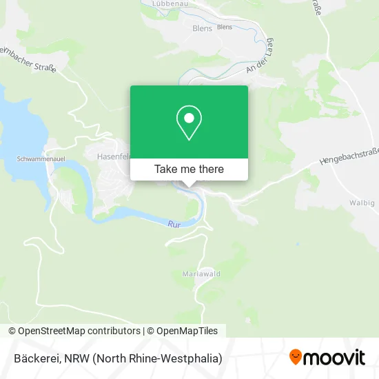 Карта Bäckerei