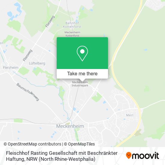 Fleischhof Rasting Gesellschaft mit Beschränkter Haftung map