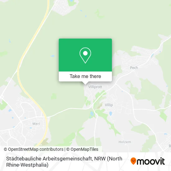 Städtebauliche Arbeitsgemeinschaft map