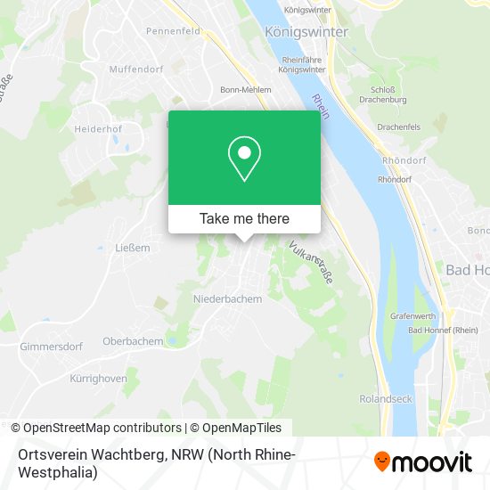 Ortsverein Wachtberg map