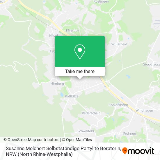 Susanne Melchert Selbstständige Partylite Beraterin map