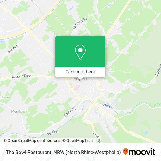 The Bowl Restaurant map