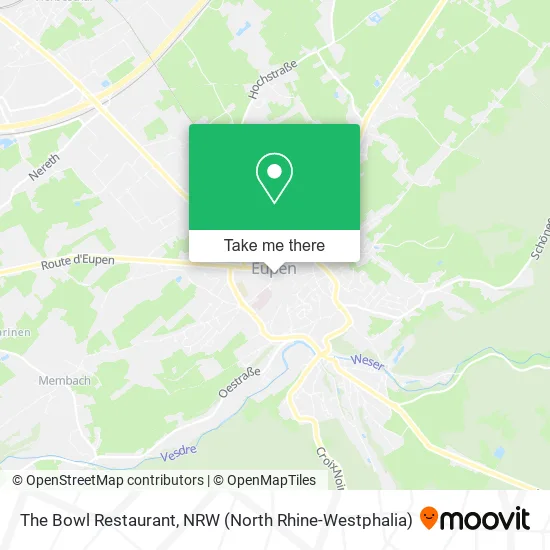 The Bowl Restaurant map