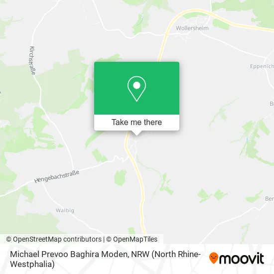 Карта Michael Prevoo Baghira Moden