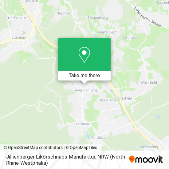 Карта Jillienberger Likörschnaps-Manufaktur