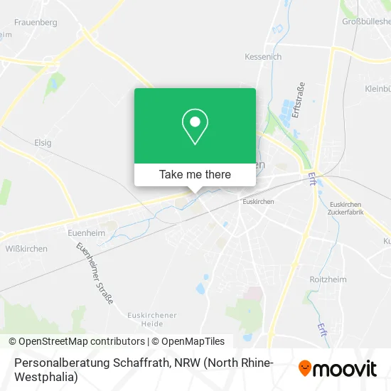 Карта Personalberatung Schaffrath