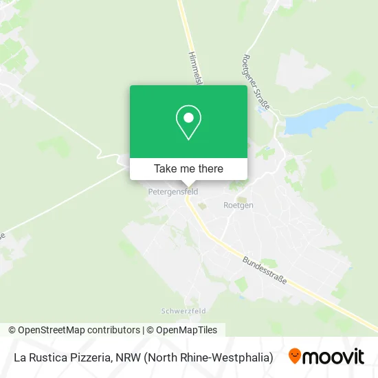 Карта La Rustica Pizzeria