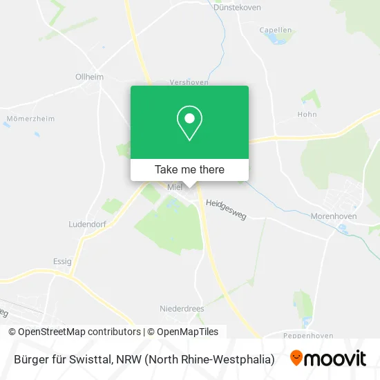 Карта Bürger für Swisttal