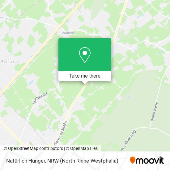 Natürlich Hunger map