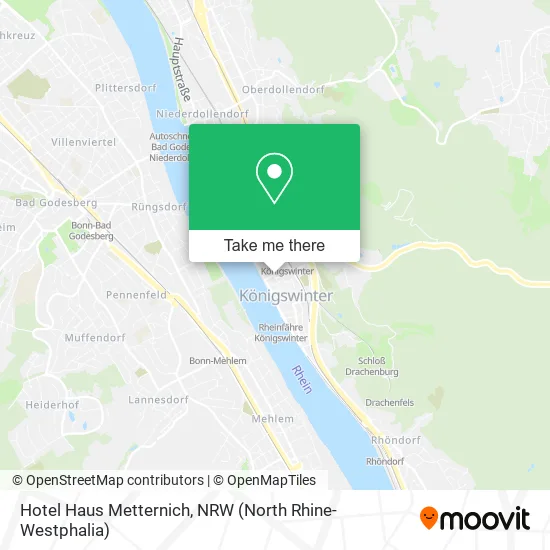 Hotel Haus Metternich map