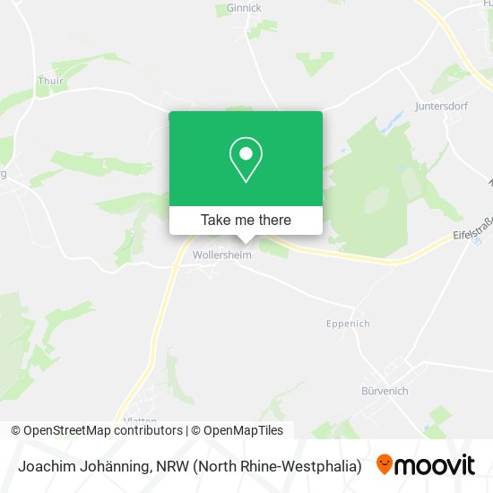Joachim Johänning map