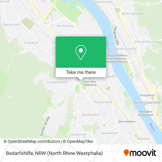 Карта Bedarfshilfe