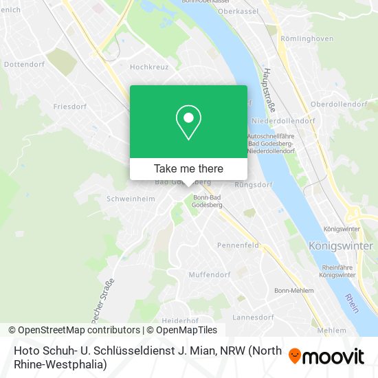 Hoto Schuh- U. Schlüsseldienst J. Mian map