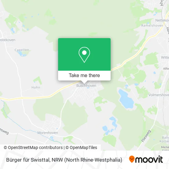 Карта Bürger für Swisttal