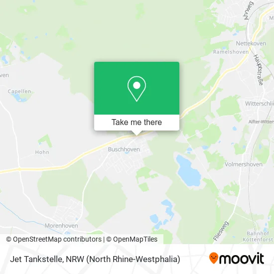 Карта Jet Tankstelle