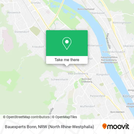 Карта Bauexperts Bonn