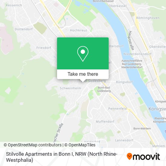 Stilvolle Apartments in Bonn I map