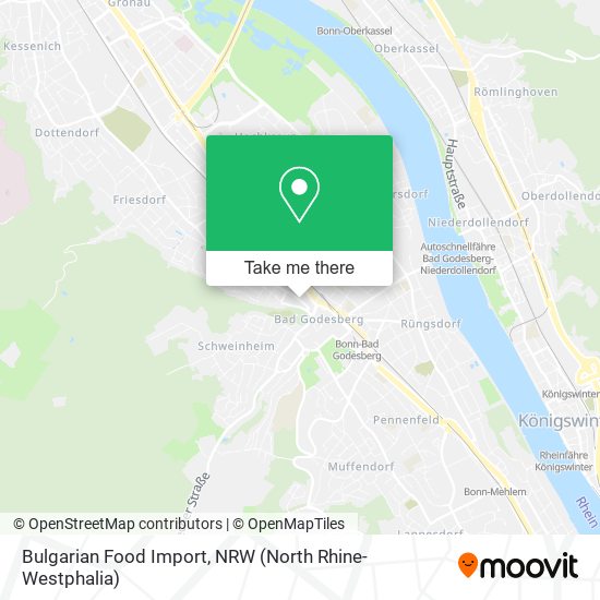 Bulgarian Food Import map