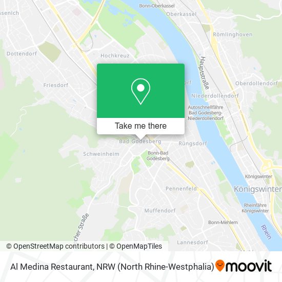 Al Medina Restaurant map