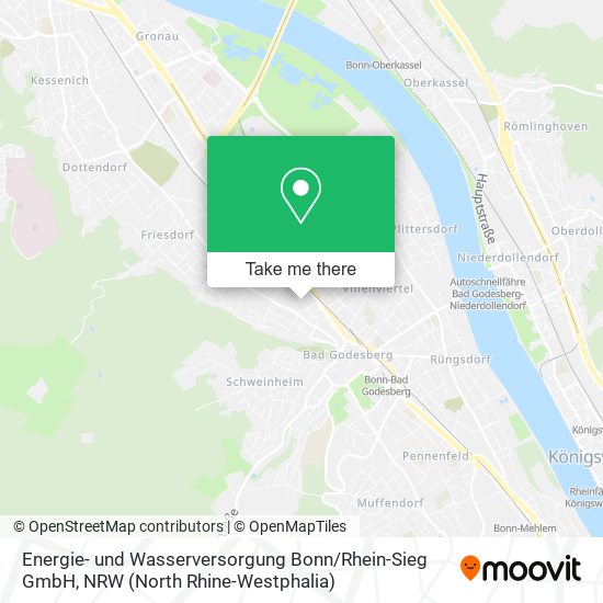 Energie- und Wasserversorgung Bonn / Rhein-Sieg GmbH map