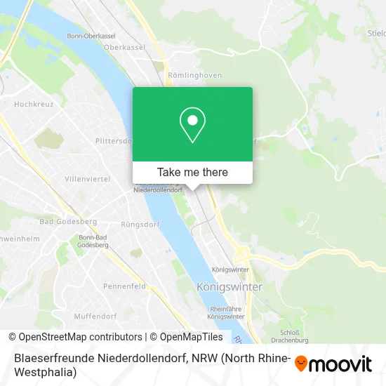 Blaeserfreunde Niederdollendorf map