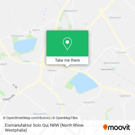 Eismanufaktur Solo Qui map