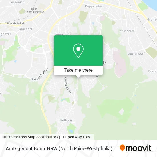 Карта Amtsgericht Bonn