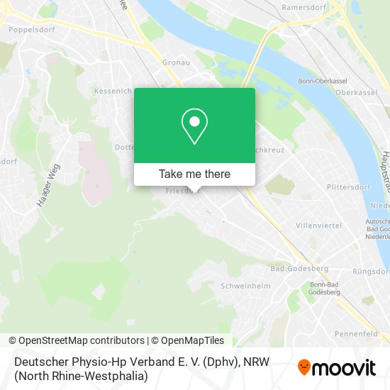 Deutscher Physio-Hp Verband E. V. (Dphv) map