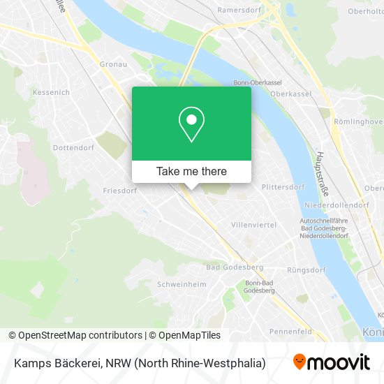 Kamps Bäckerei map