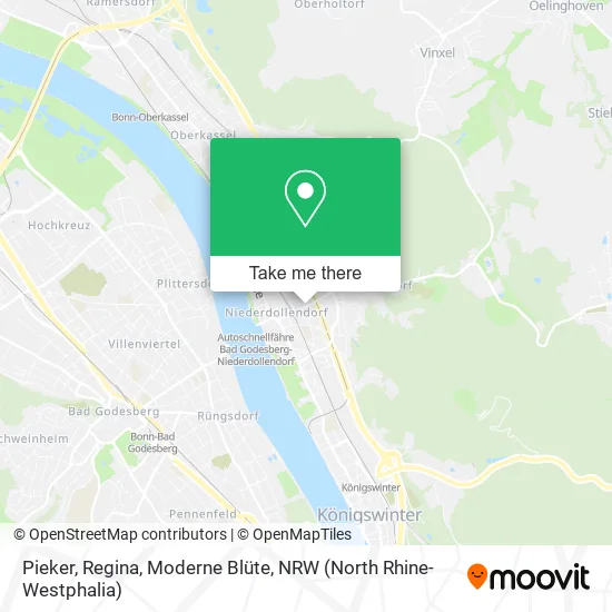 Карта Pieker, Regina, Moderne Blüte