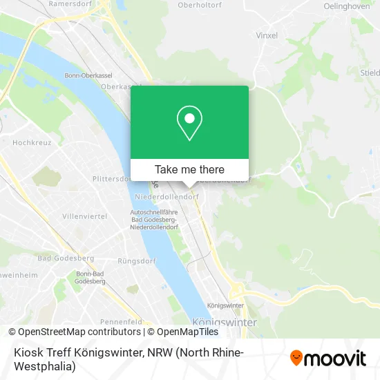 Карта Kiosk Treff Königswinter