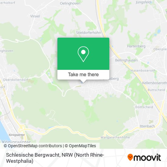 Schlesische Bergwacht map