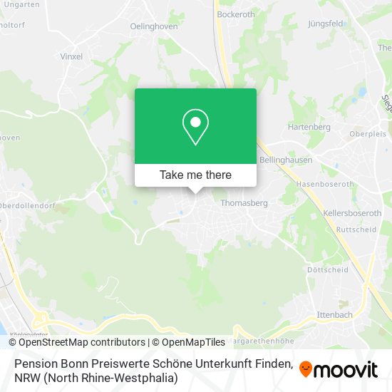 Pension Bonn Preiswerte Schöne Unterkunft Finden map