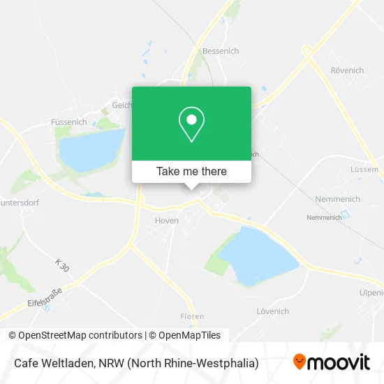 Карта Cafe Weltladen