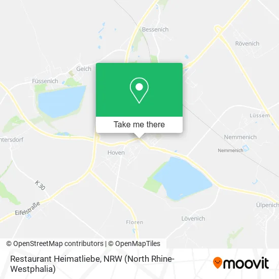 Карта Restaurant Heimatliebe